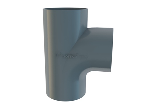 ZPC-Epoxy & Zinc Coated Cast Iron Hubless Branch Tee 88°